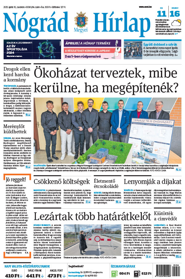 Lapszám: 2025.04.10.