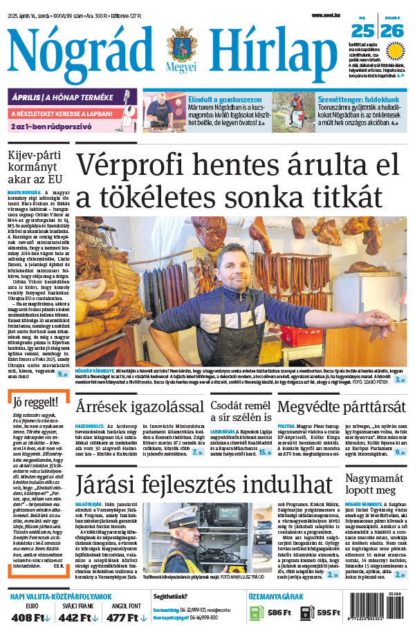 Lapszám: 2025.04.16.