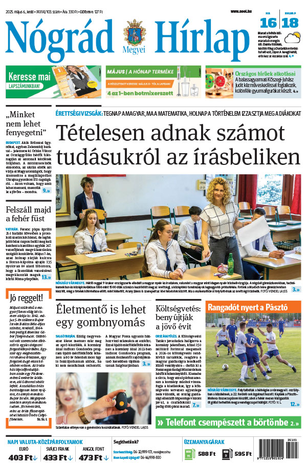 Lapszám: 2025.05.06.