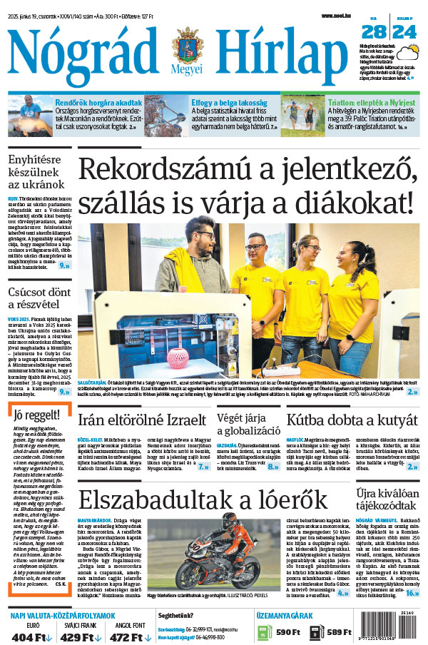 Lapszám: 2025.06.19.