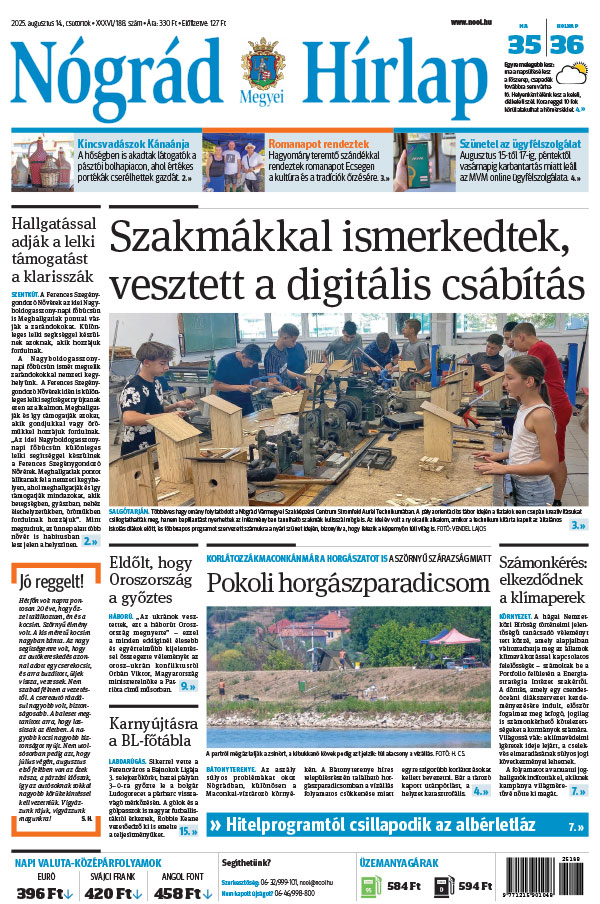 Lapszám: 2025.08.14.