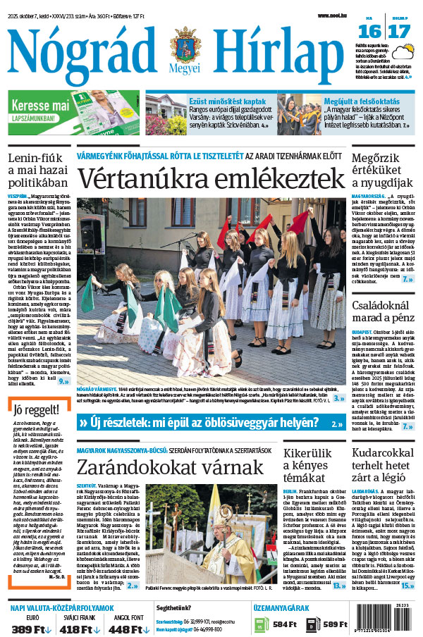 Lapszám: 2025.10.07.