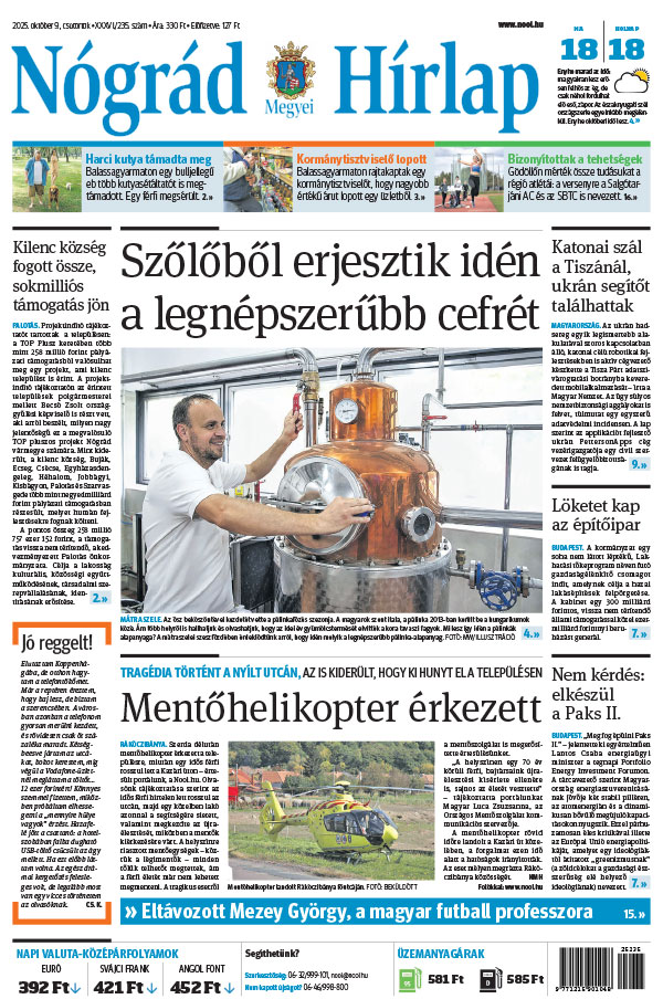 Lapszám: 2025.10.09.