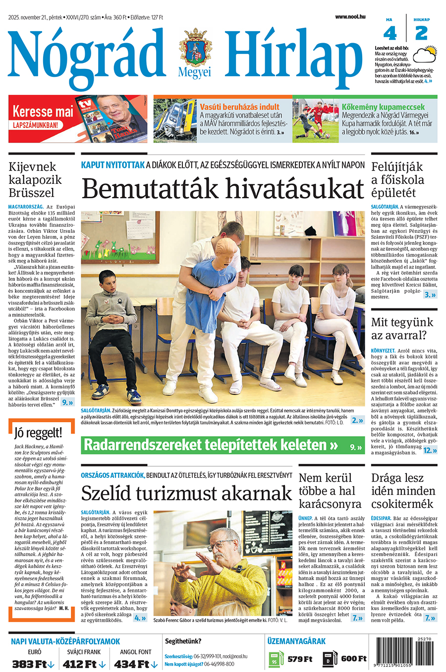 Lapszám: 2025.11.21. + MELLÉKLET